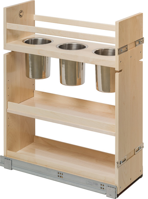 Century Components Base Cabinet Pull-Out Kitchen Organizer, 8-7/8"W