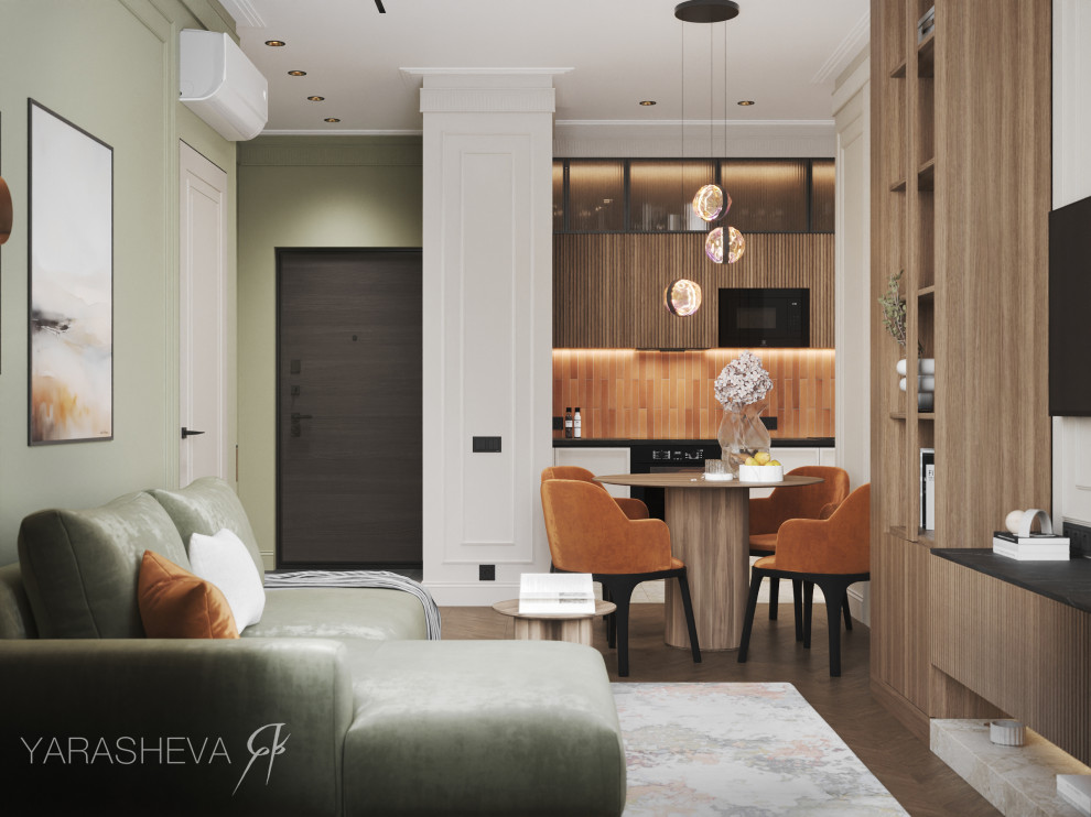 Дизайн интерьера квартиры в ЖК Небо