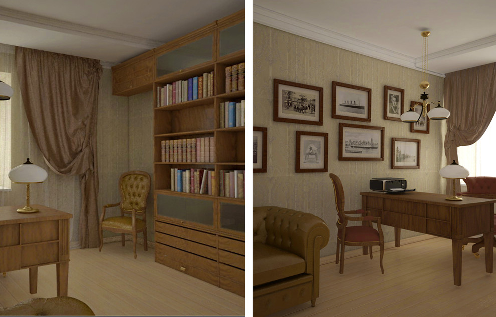 квартира 295 м², объединены 2 квартиры