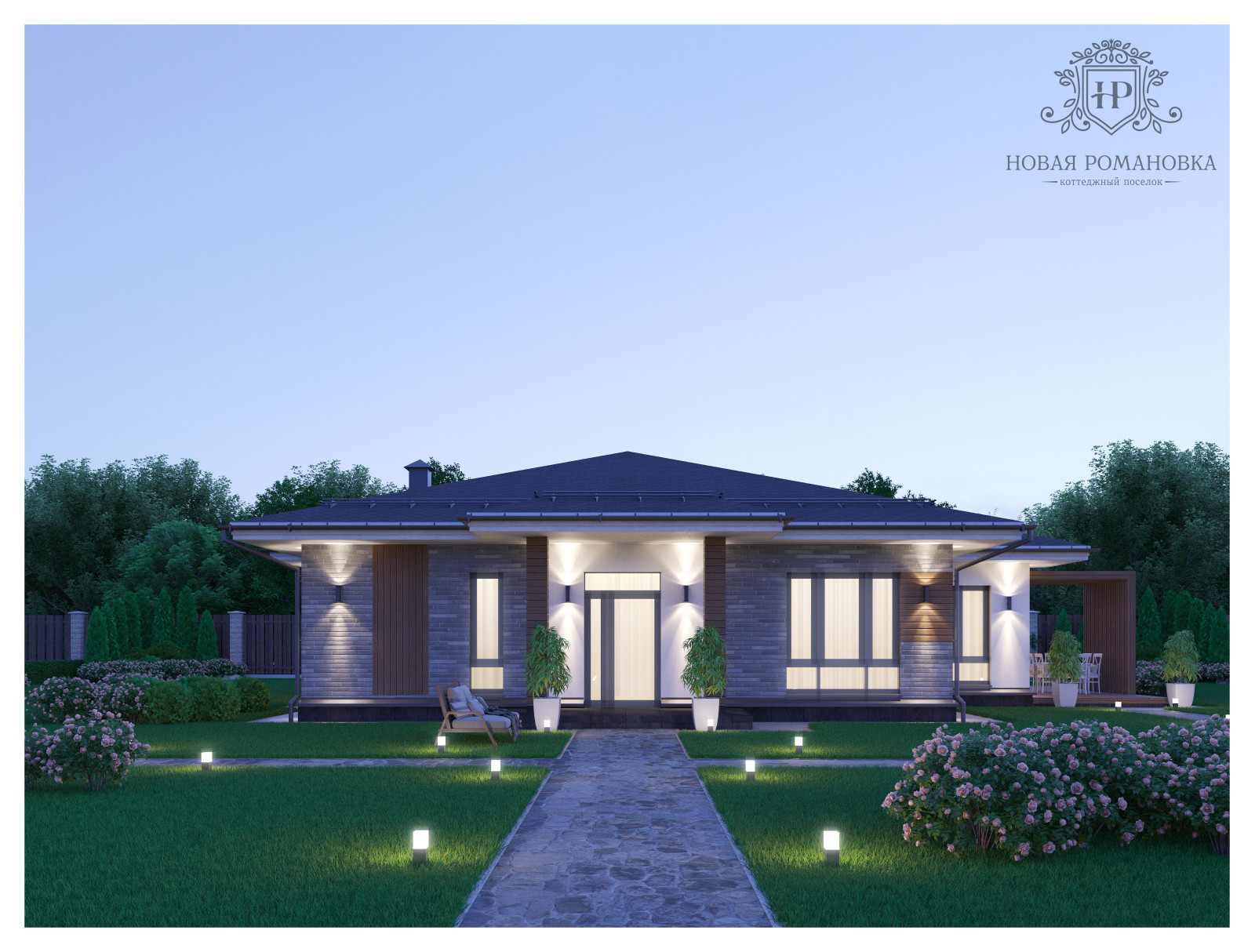 Проект индивидуального дома на 150 м2