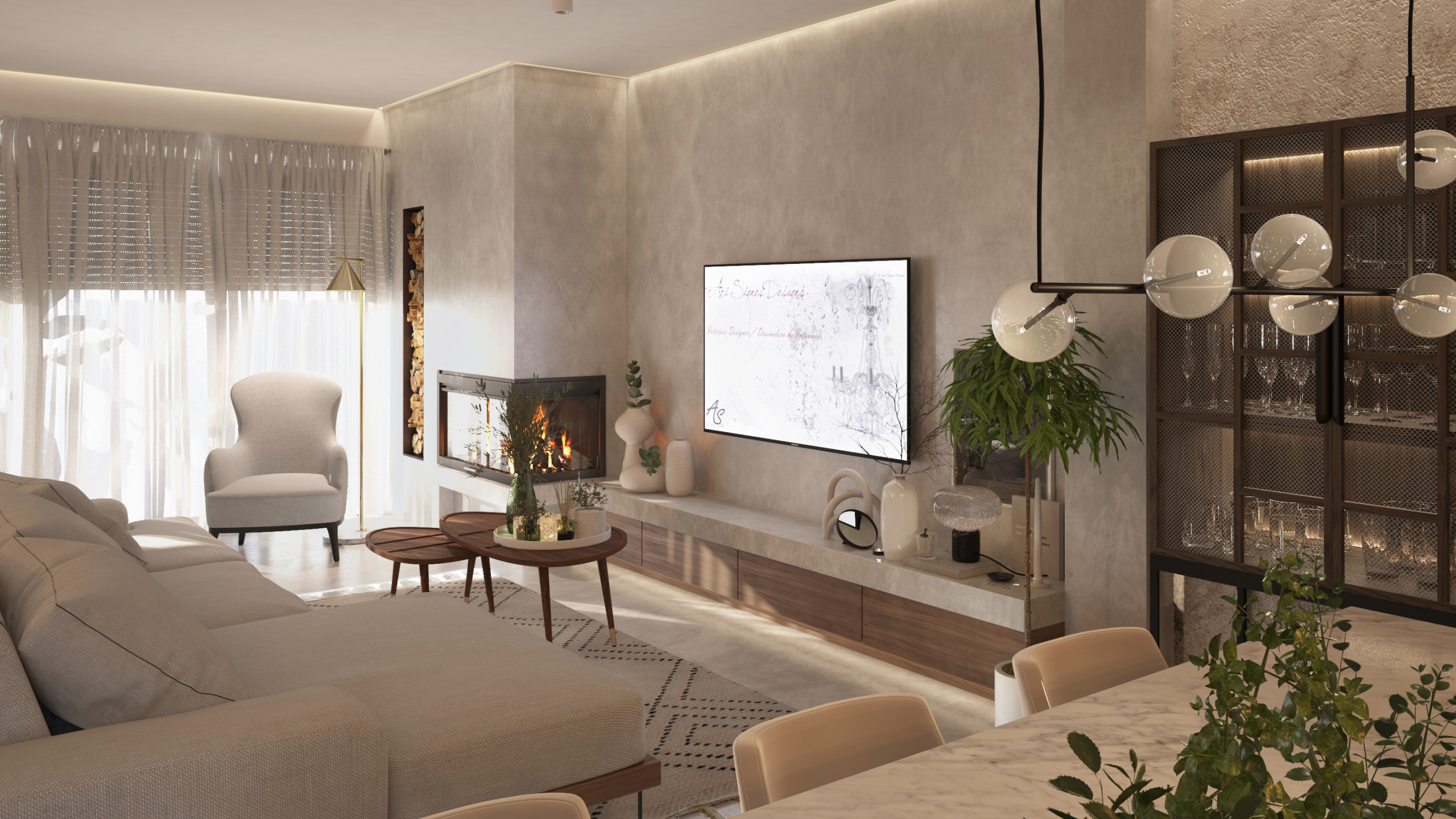 Proyecto de interiorismo casa rural