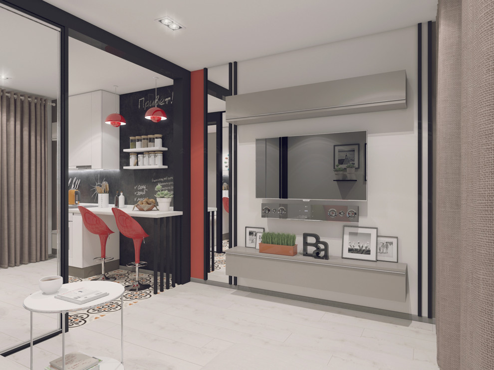 УДОБНОЕ ЖИЛОЕ ПРОСТРАНСТВО НА 35 КВАДРАТАХ — РЕАЛЬНОСТЬ ИЛИ ВЫМЫСЕЛ? ДИЗАЙН-ПРОЕ