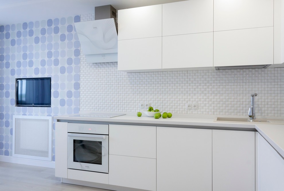 Белая кухня