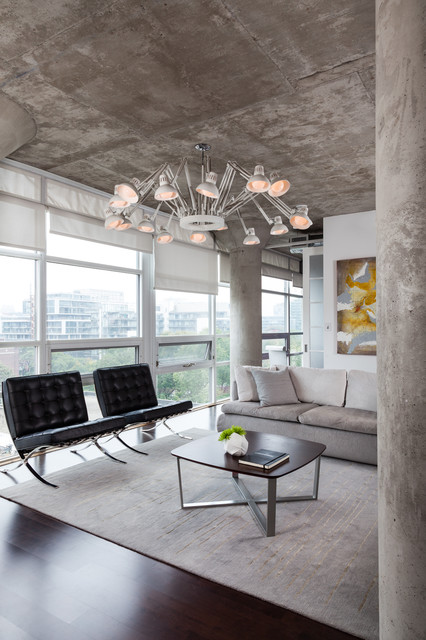 Loft 002 moderne-salon