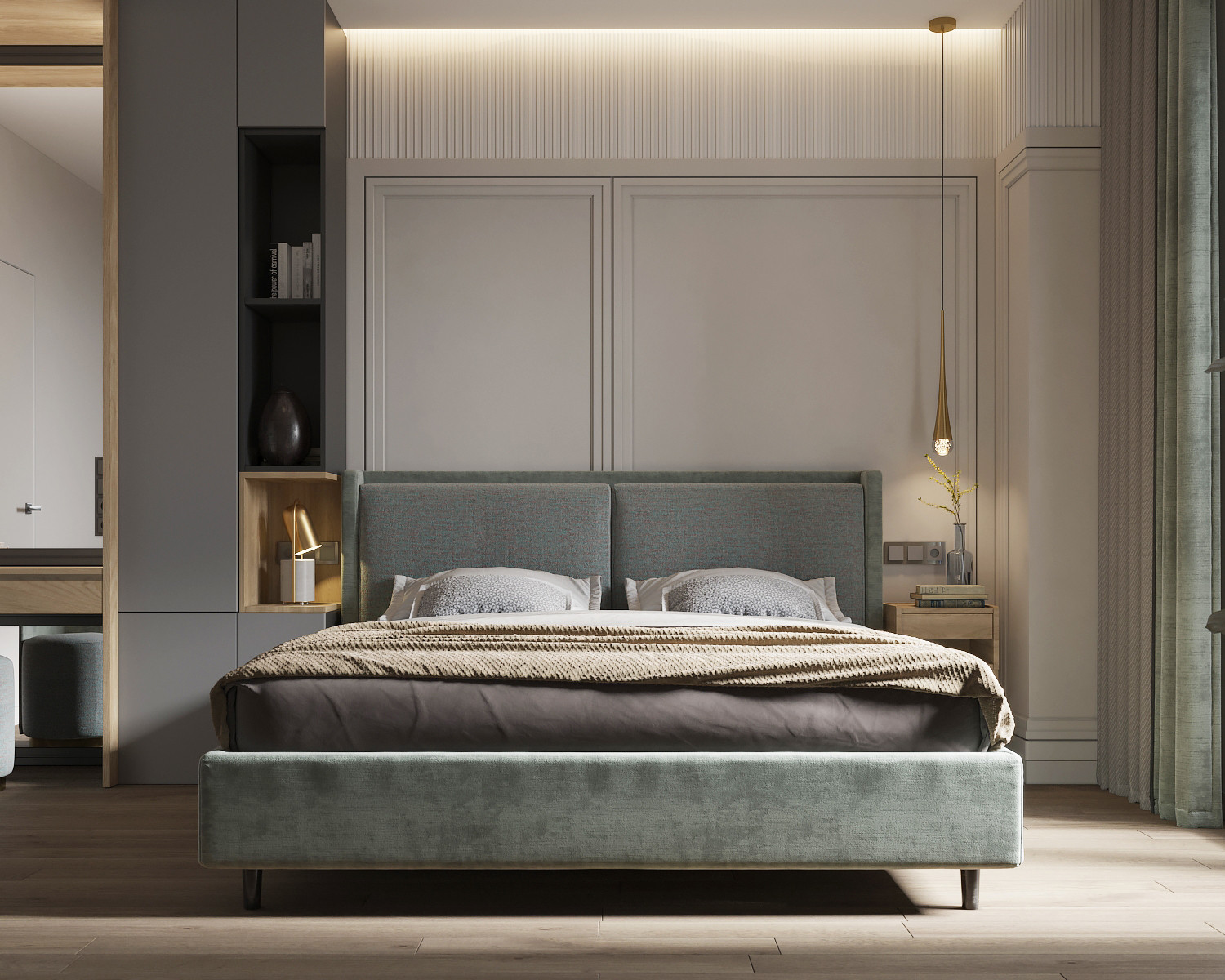 ДИЗАЙН ПРОЕКТ КАВАРТИРЫ НА ПАРКОВОЙ