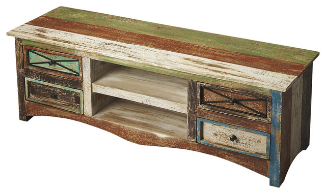 Butler Decatur Recycled Wood Entertainment Console Butler Decatur Recycled Wood Entertainment Console
