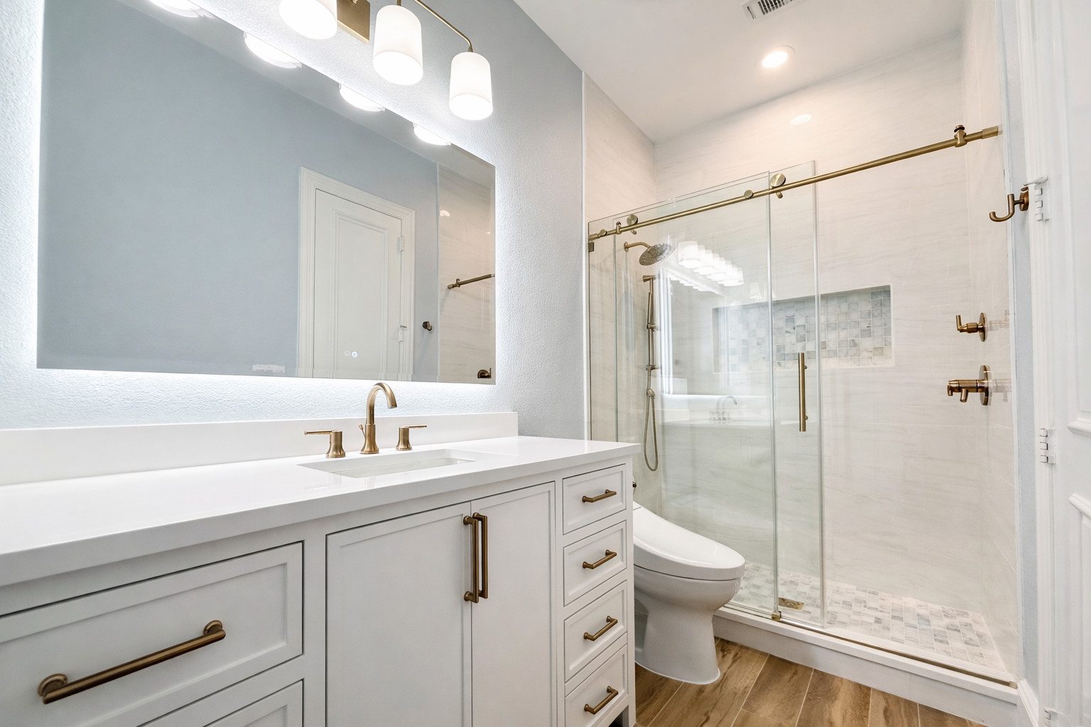 Frisco TX - Guest Bathroom Full Remodeling