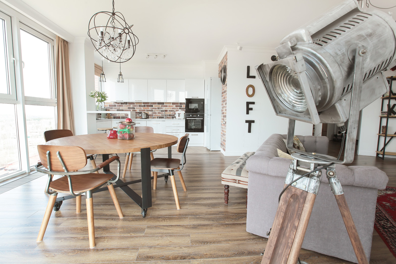 Квартира с панорамным остеклением в Одинцово