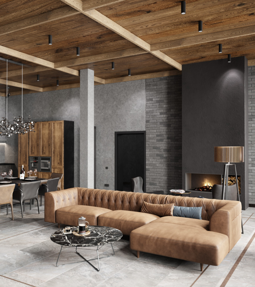 Интерьер гостевого загородного дома во Владимирской области