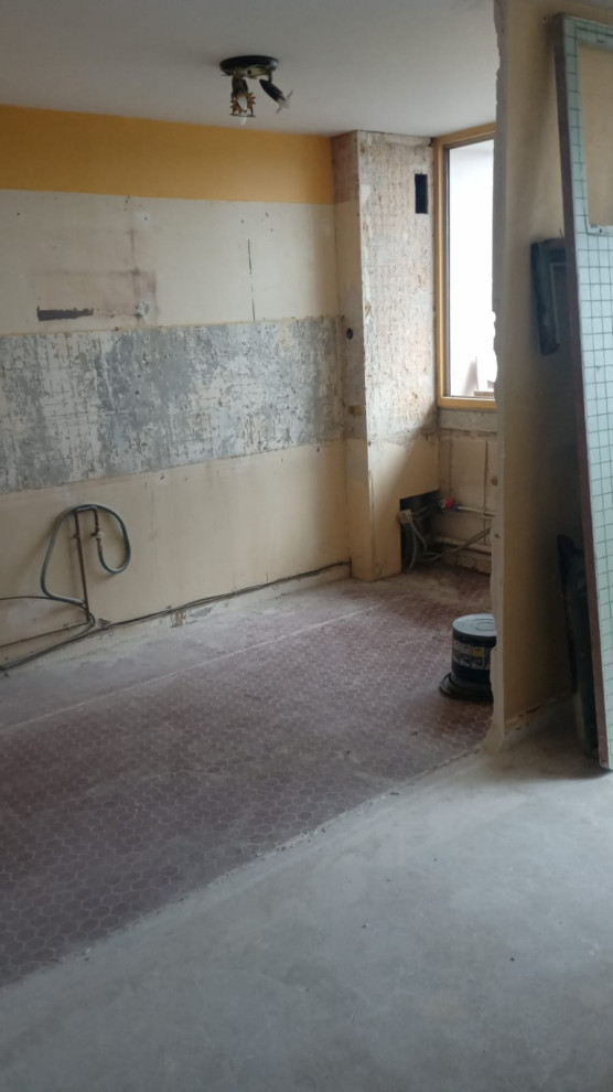 Rénovation d'un studio avec mezzanine