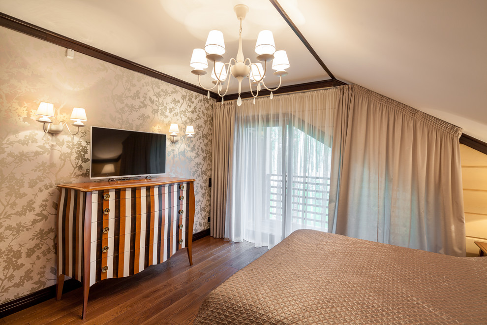 Интерьер трехэтажного загородного дома в Нижегородской области