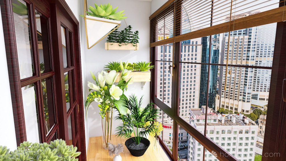 Балкон из спальни