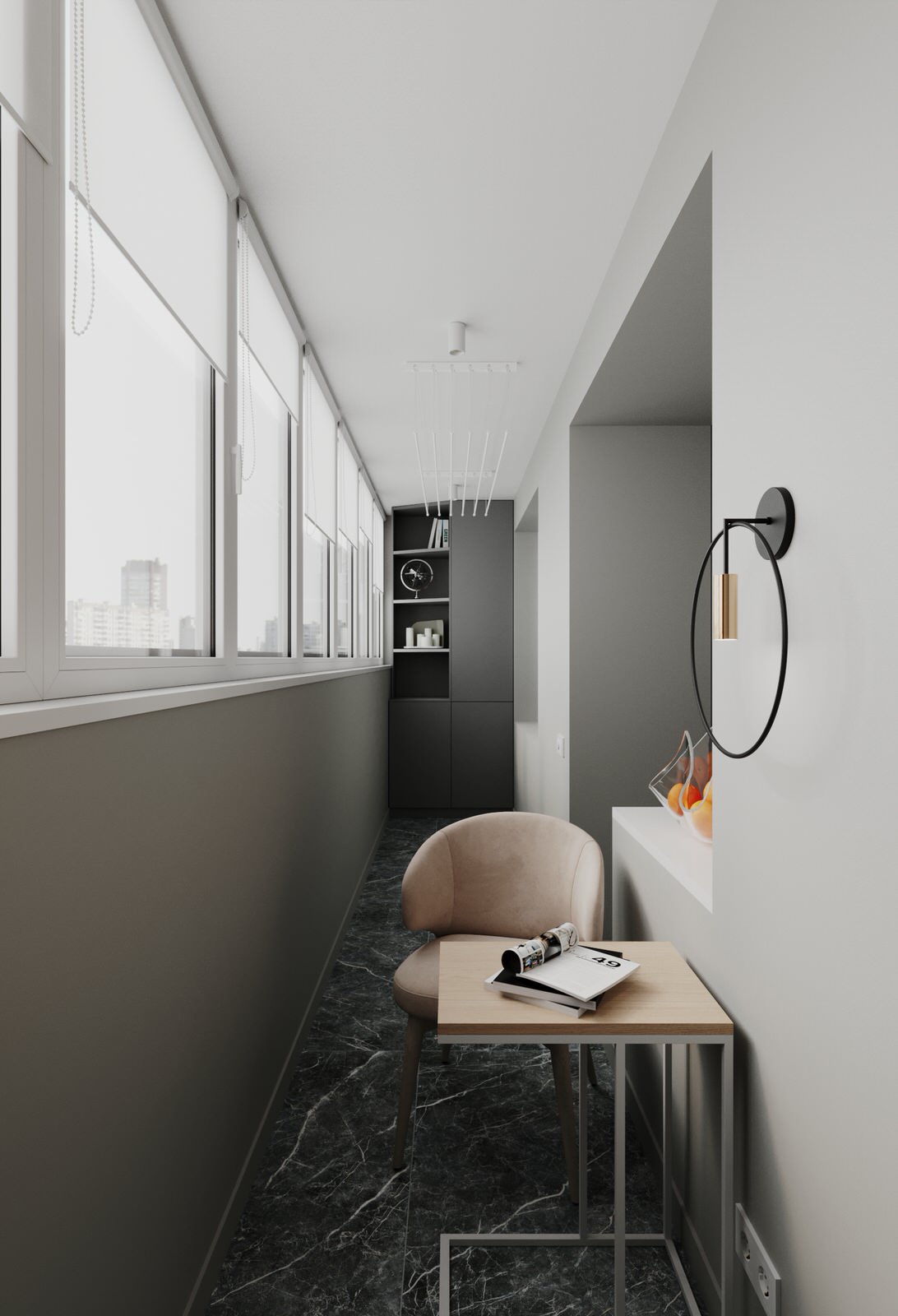 Дизайн проект квартиры 87м