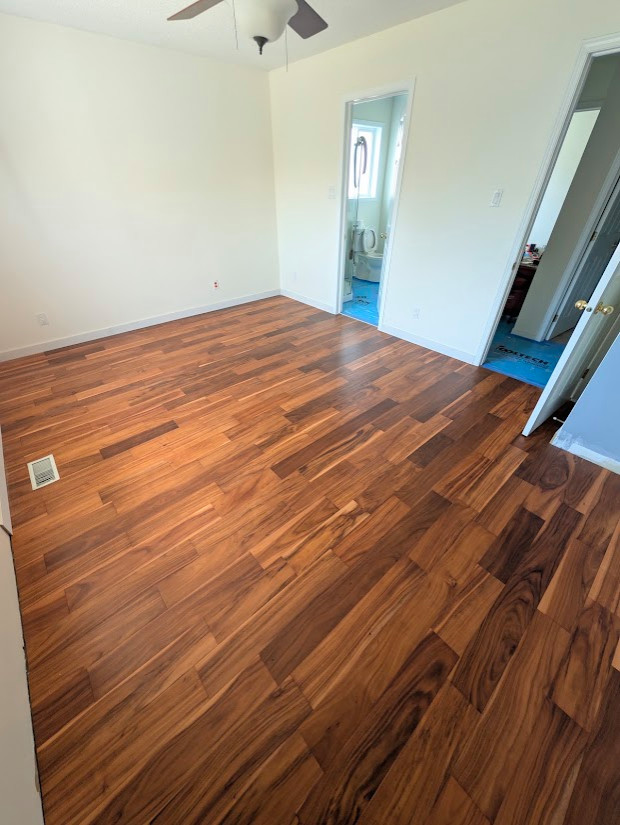 Bedroom Flooring Installation