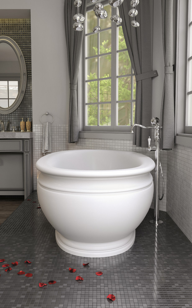 Olympian Отдельностоящая Каменная Ванна от Viva Lusso