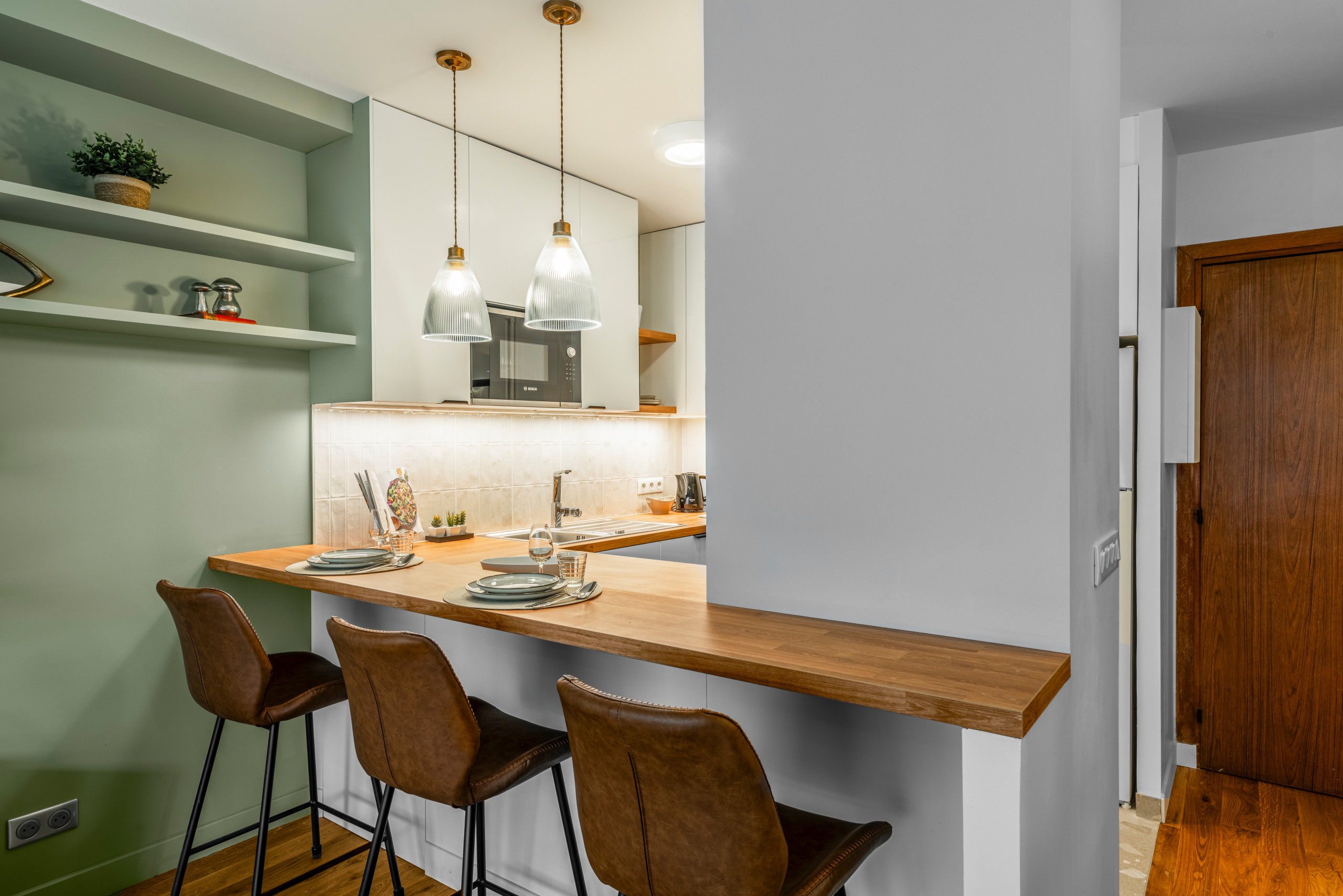 Transformation : un studio devient un 2 pièces locatif