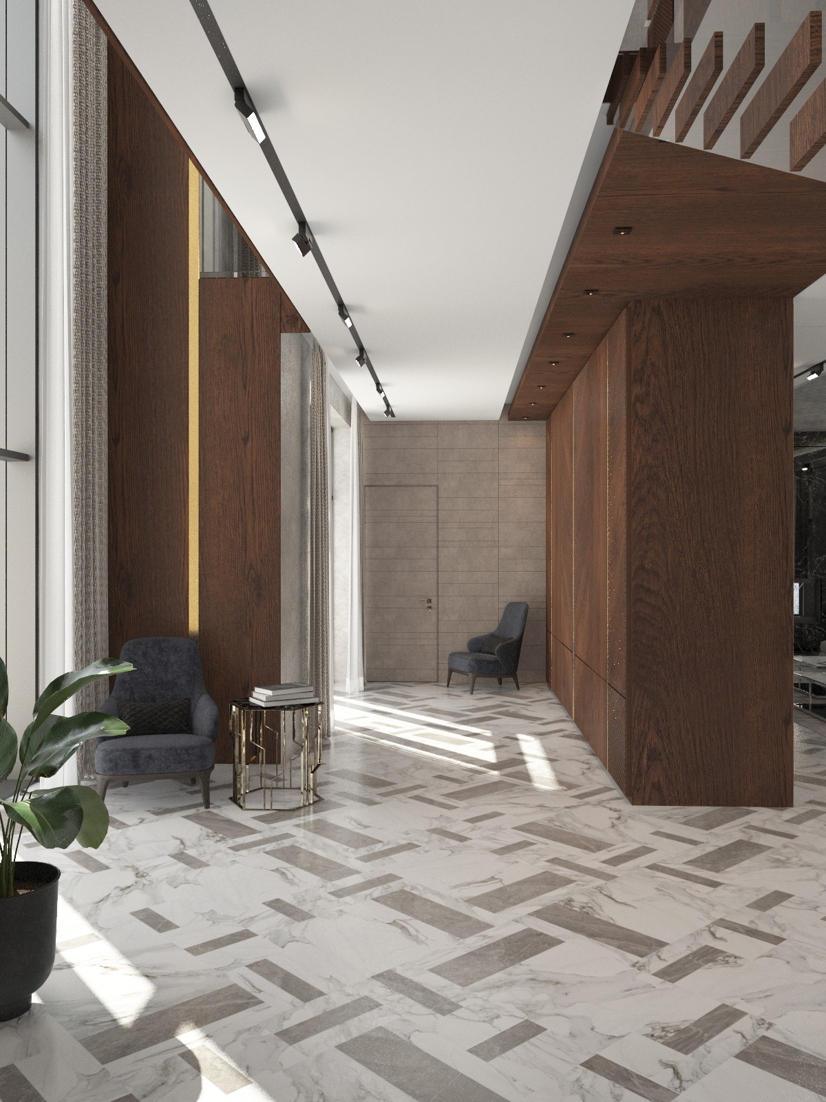 Интерьеры дома в пос.Ренессанс