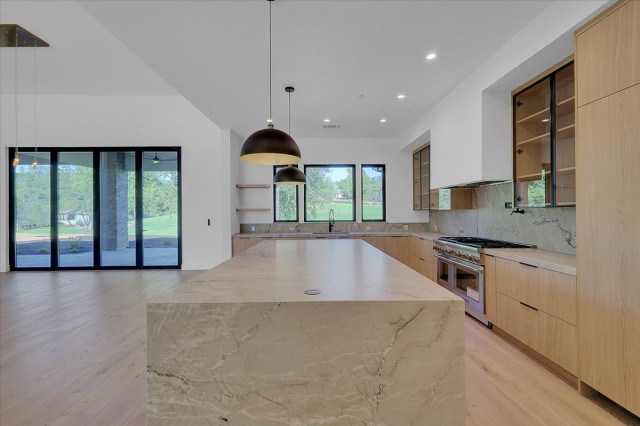 California Custom Luxury Modern Home on Darkhorse Golf Course in Auburn, CA contemporary-kitchen