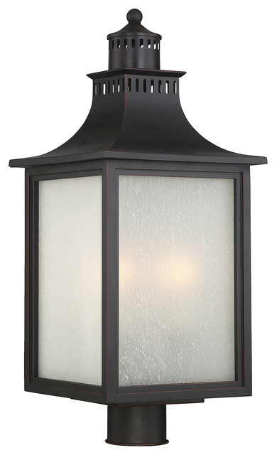 modern post lantern