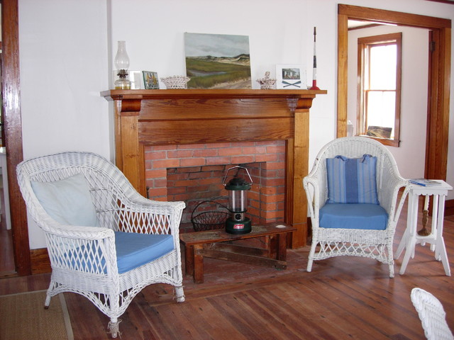Sandy Neck Camp maritim-vardagsrum