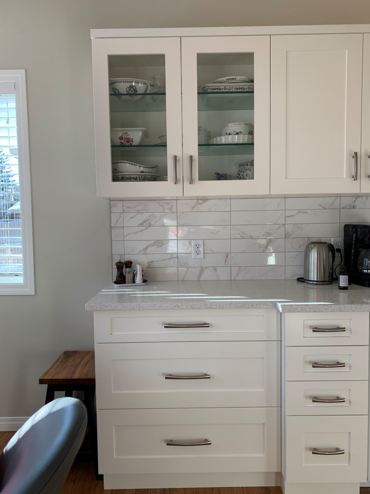 Home design - transitional home design idea in Calgary