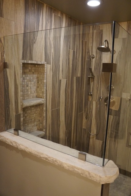 Wood Grain Shower Tile Rustic Other By Jake Built Llc Wood Grain Shower Tile Rustic Other By Jake Built Llc