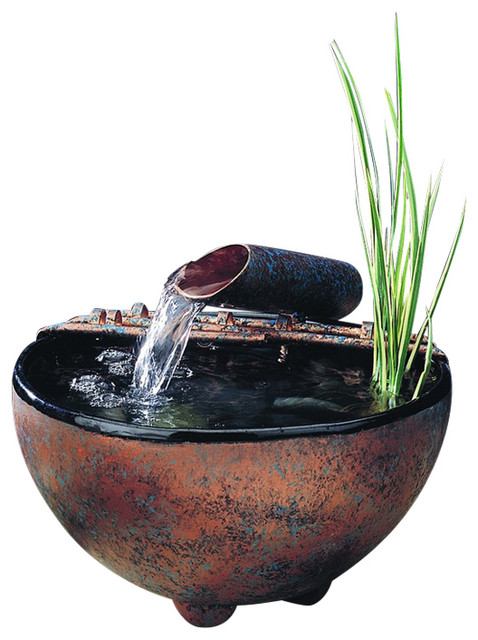 antique copper patina nature bowl water fountain rustic antique copper patina nature bowl water fountain rustic