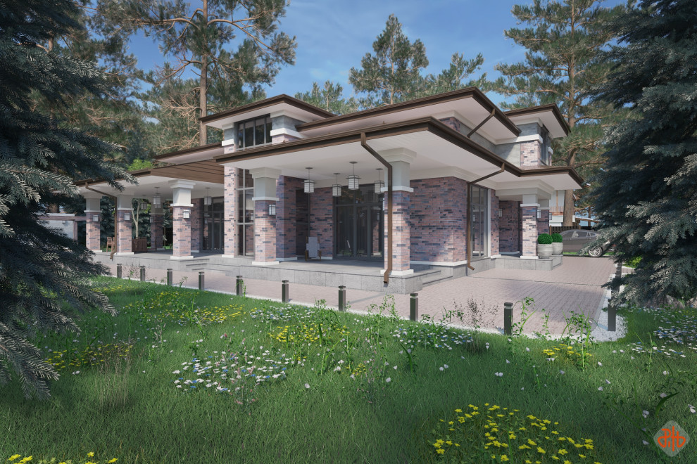 Дом в стиле Райта