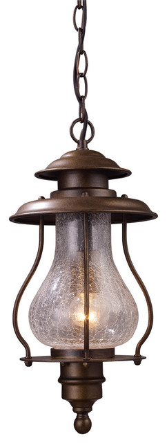 Lighting  620061  One Light Outdoor Hanging Lantern  Wikshire  Coffee Bronze
