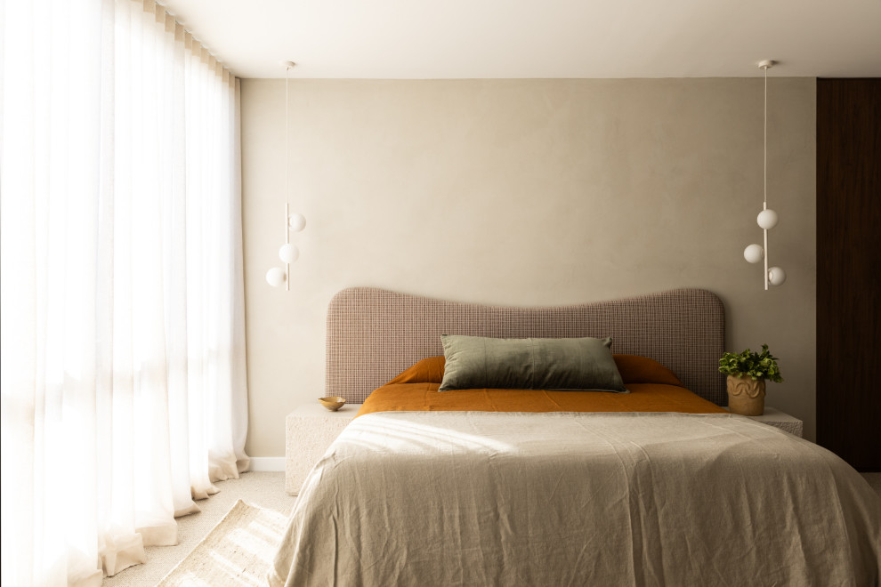 Modern bedroom in Sydney.