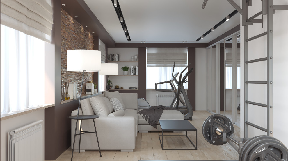 Дизайн проект банного комплекса 88м