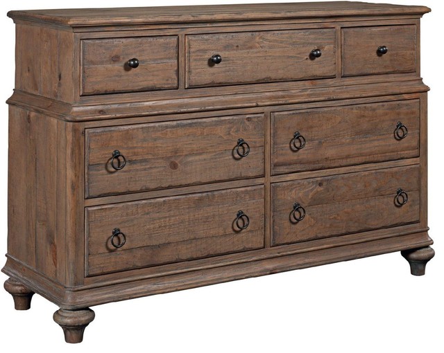 Kincaid Furniture Weatherford Wellington Drawer Dresser, Heather