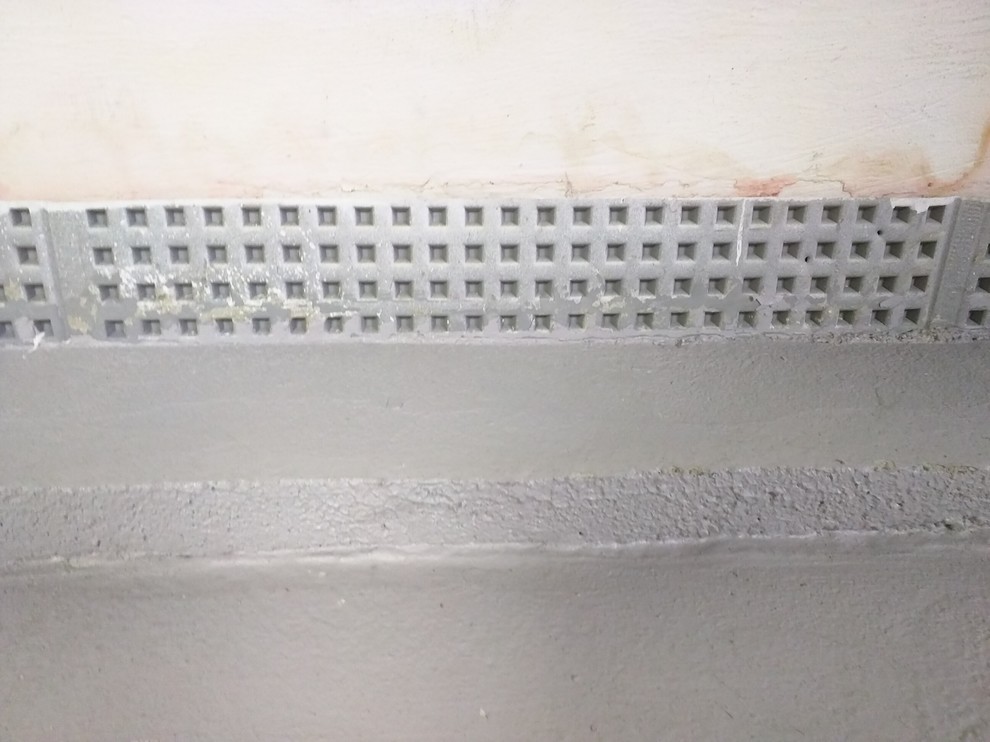 Where to frame walls with french drains?