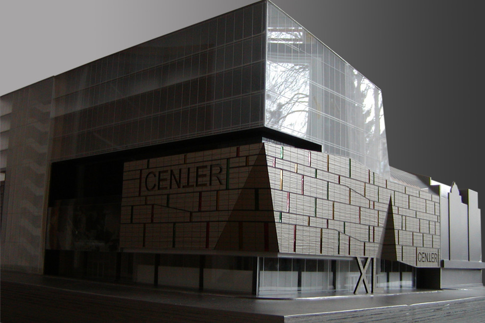 Архитектура в макете.