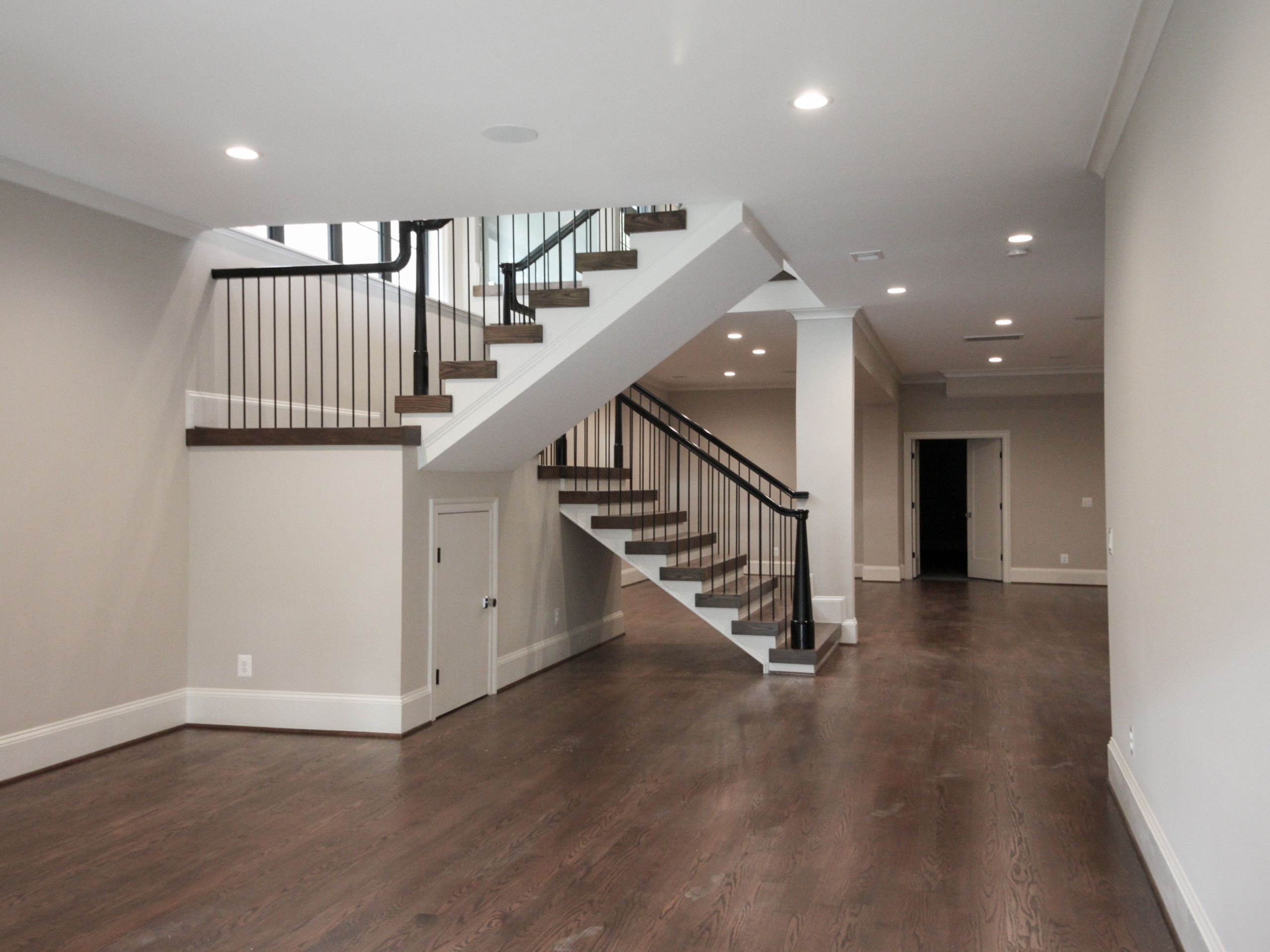 89_Eclectic and Edgy Staircase in French Contemporary Residence, McLean VA 2210