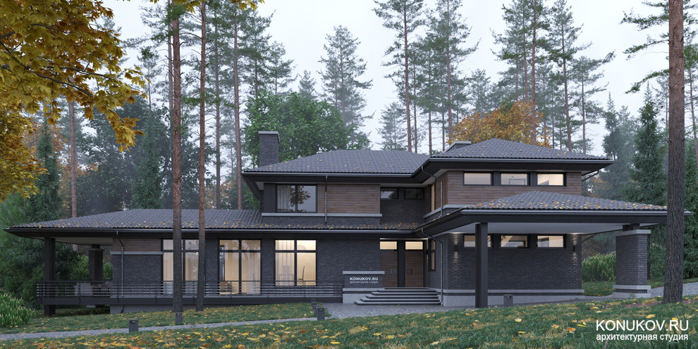 Проект жилого дома с мастерской