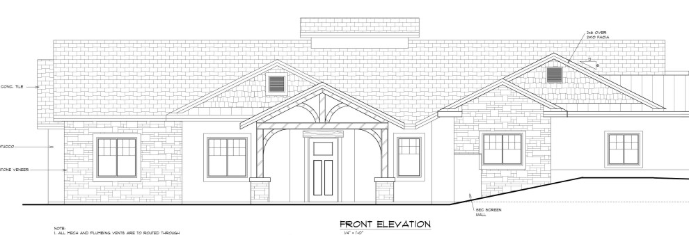Krieser Residence - Blueprints