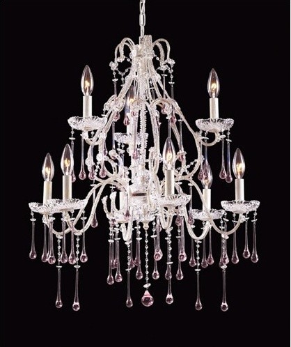 Opulence 9 Light Candle Chandelier