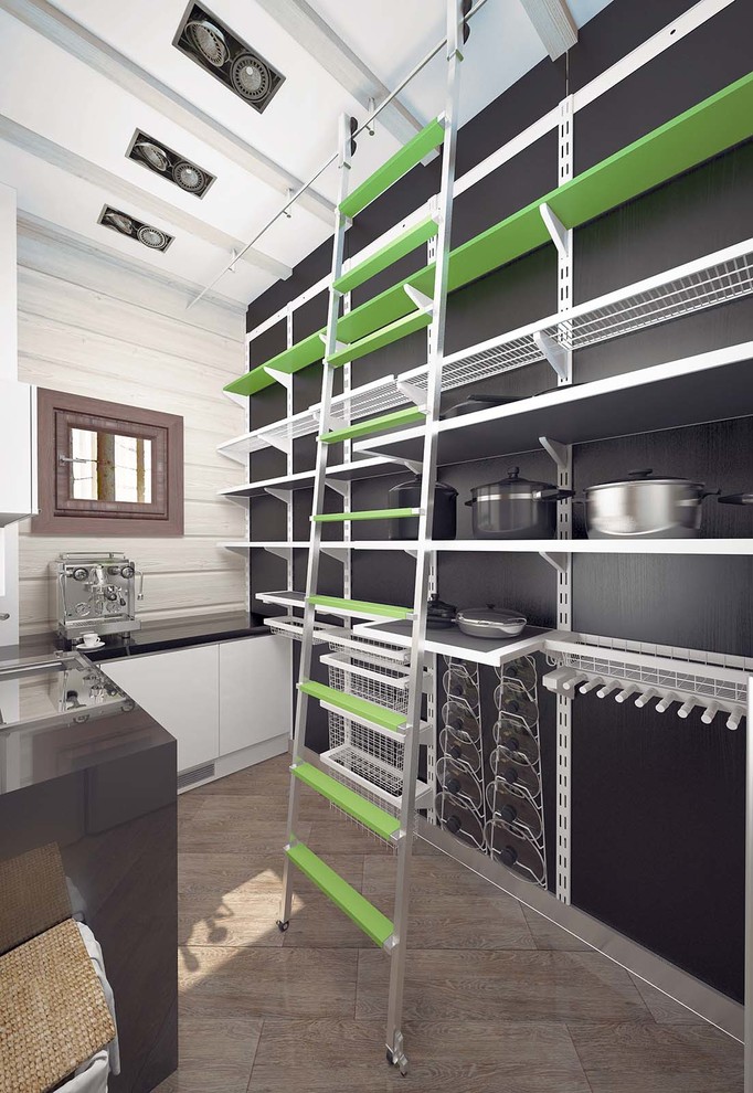 Дизайн интерьера деревянного дома 394 кв.м.