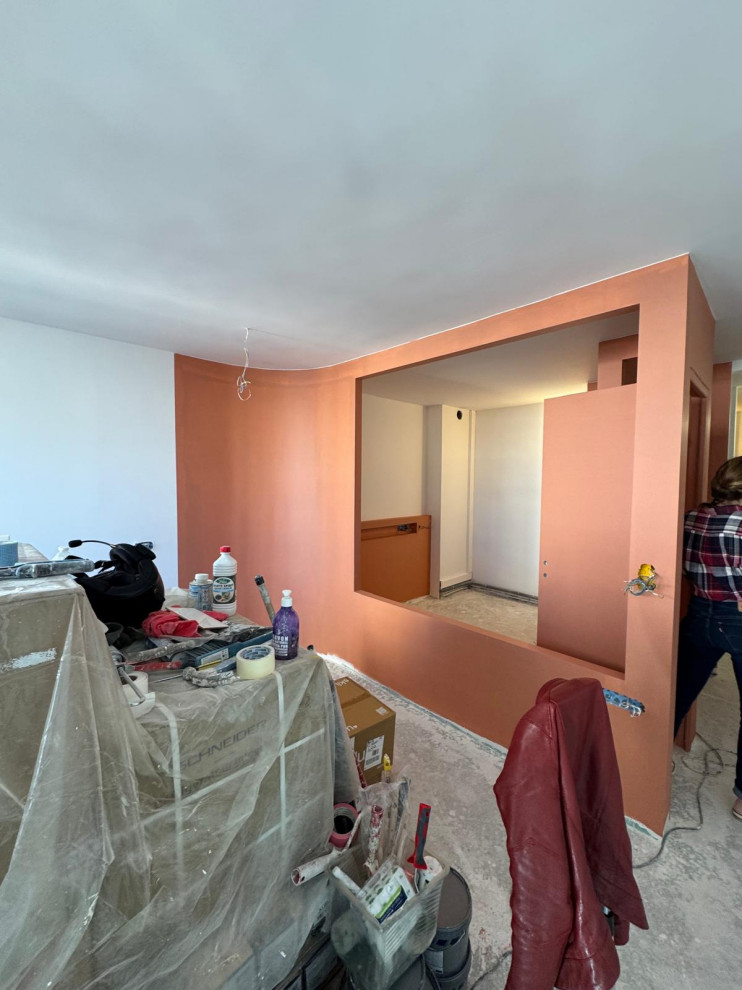 Projet Gambetta, rénovation complète d'un appartement de 34m2