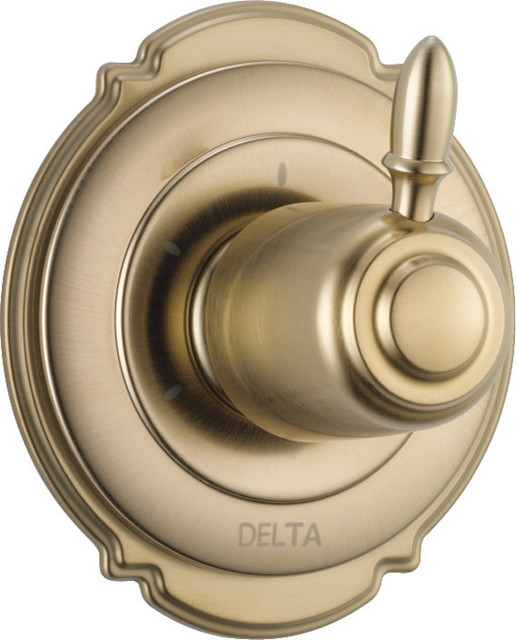 Delta Delta, Shower Valve Trim, 1"x1"x4" & Reviews Houzz