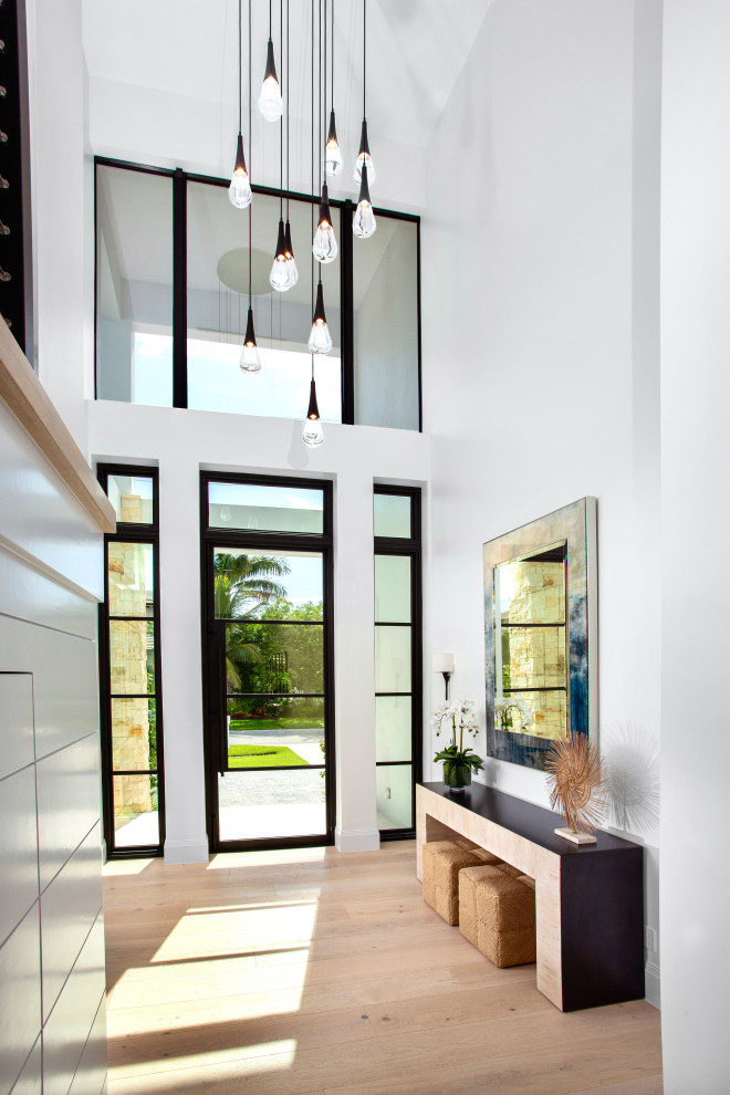 Entryway - transitional entryway idea