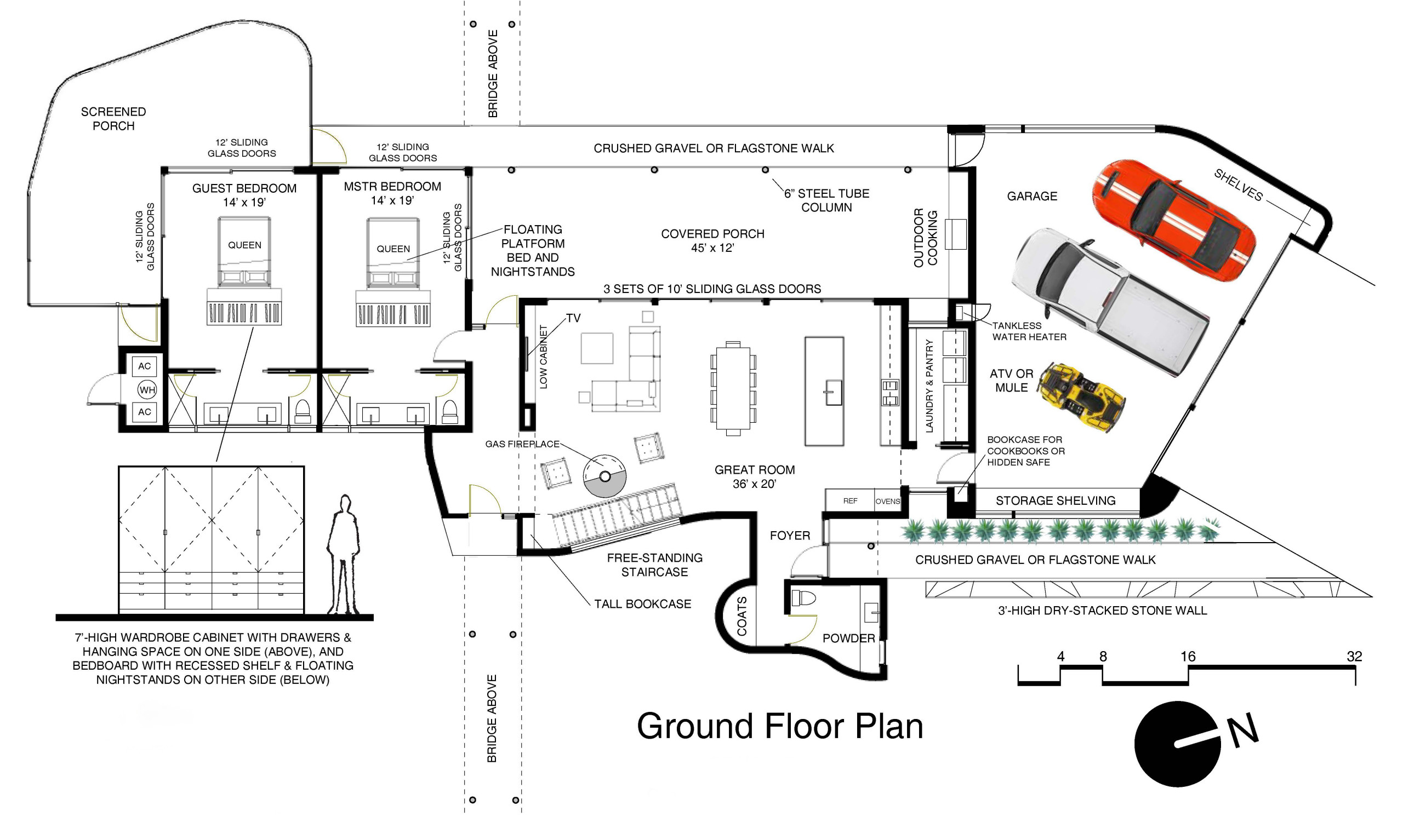 Guadalupe River House (Unbuilt)