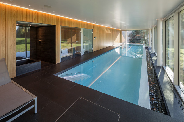 Meander House contemporaneo-piscina
