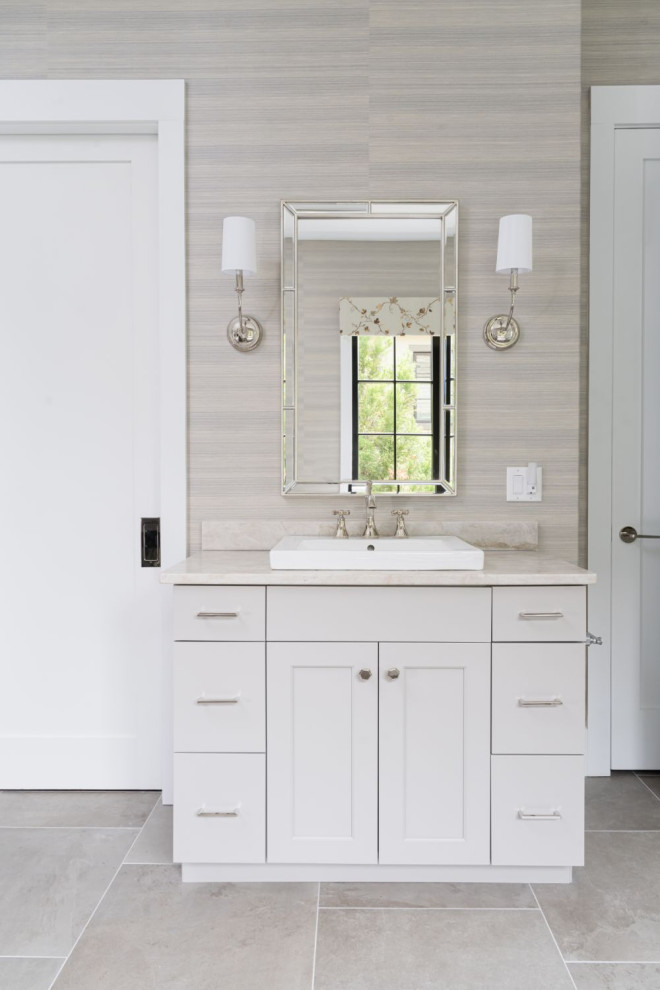 Bathroom - transitional bathroom idea