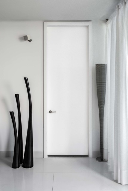 Tall white modern bedroom door - Modern - Entry - Miami - by Simple Steps