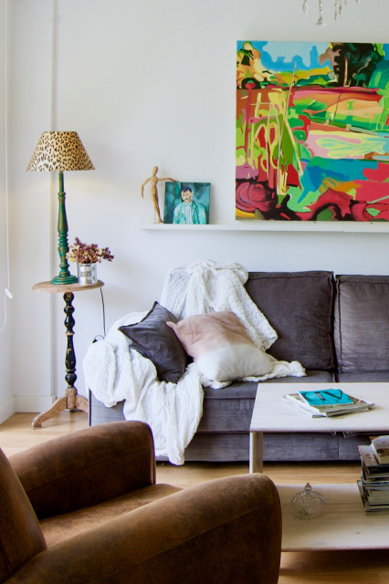 Proyecto interiorismo M&aacute;laga eklektisk-vardagsrum