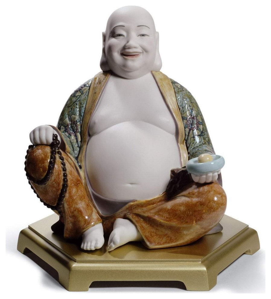 Lladro Happy Buddha Figurine 01008566