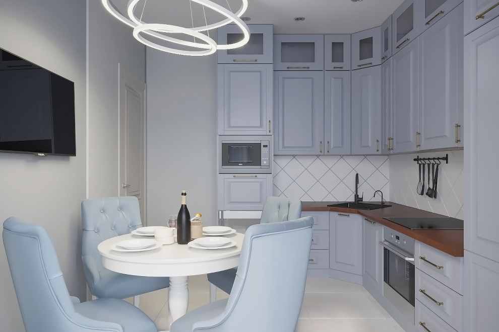 3d визуализация кухни