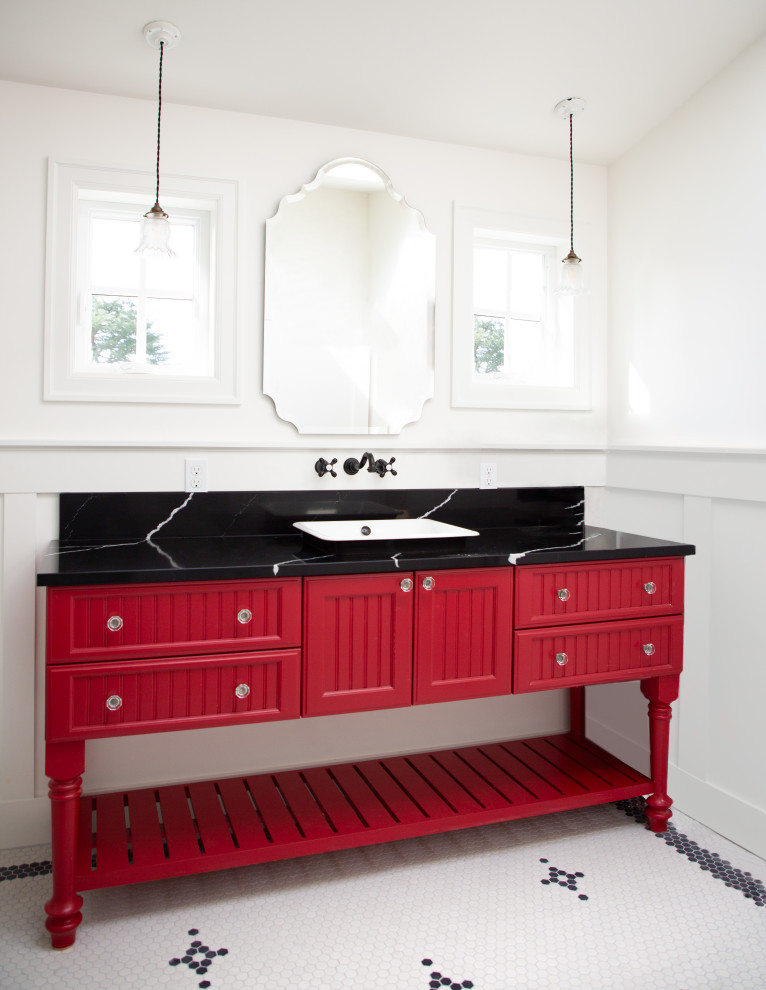 Inspiration for a transitional home design remodel in Seattle